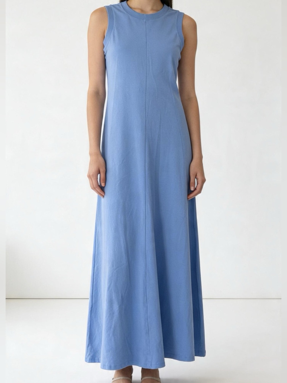 Ttahari Light Blue Sleeveless Maxi Dress